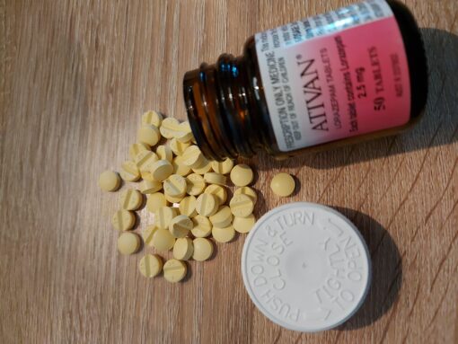 Buy Lorazepam (Ativan) 2.5 mg tablets online
