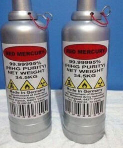 Pure Red Liquid Mercury for sale online